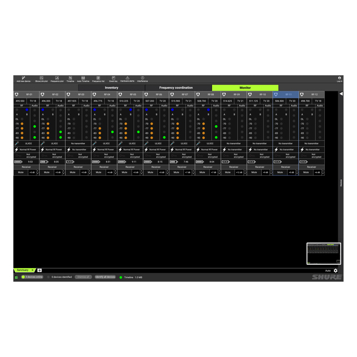 Wireless Workbench 7 WWB7 Shure United Kingdom