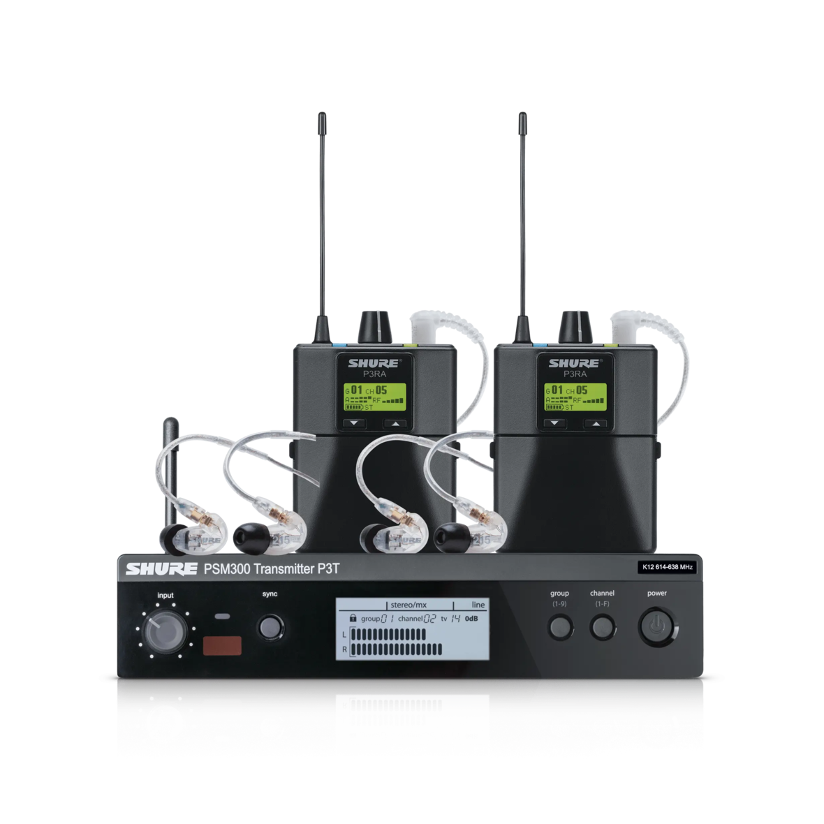 PSM 300 - In-Ear Personal Monitoring System - Shure USA