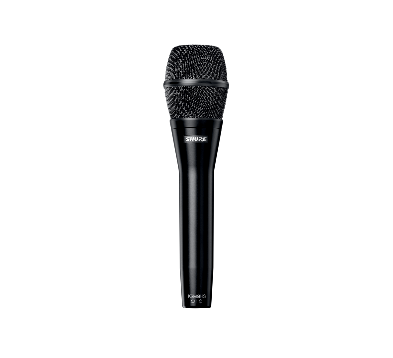 KSM9HS: Condenser Microphone, Switchable Polar Pattern (Hypercardioid / Subcardioid), Black, 3-pin XLR Connector
