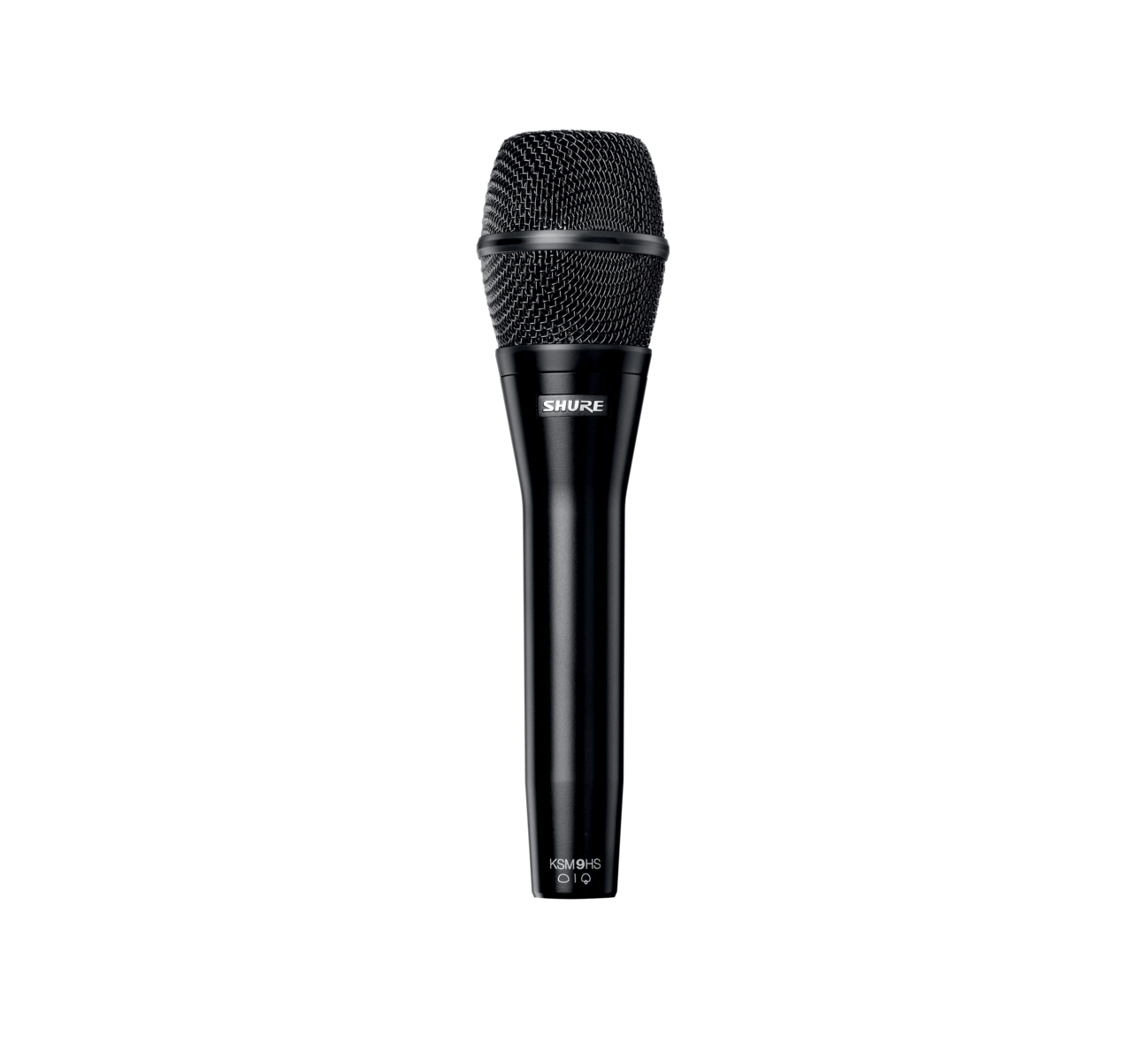 KSM9HS: Condenser Microphone, Switchable Polar Pattern (Hypercardioid / Subcardioid), Black, 3-pin XLR Connector
