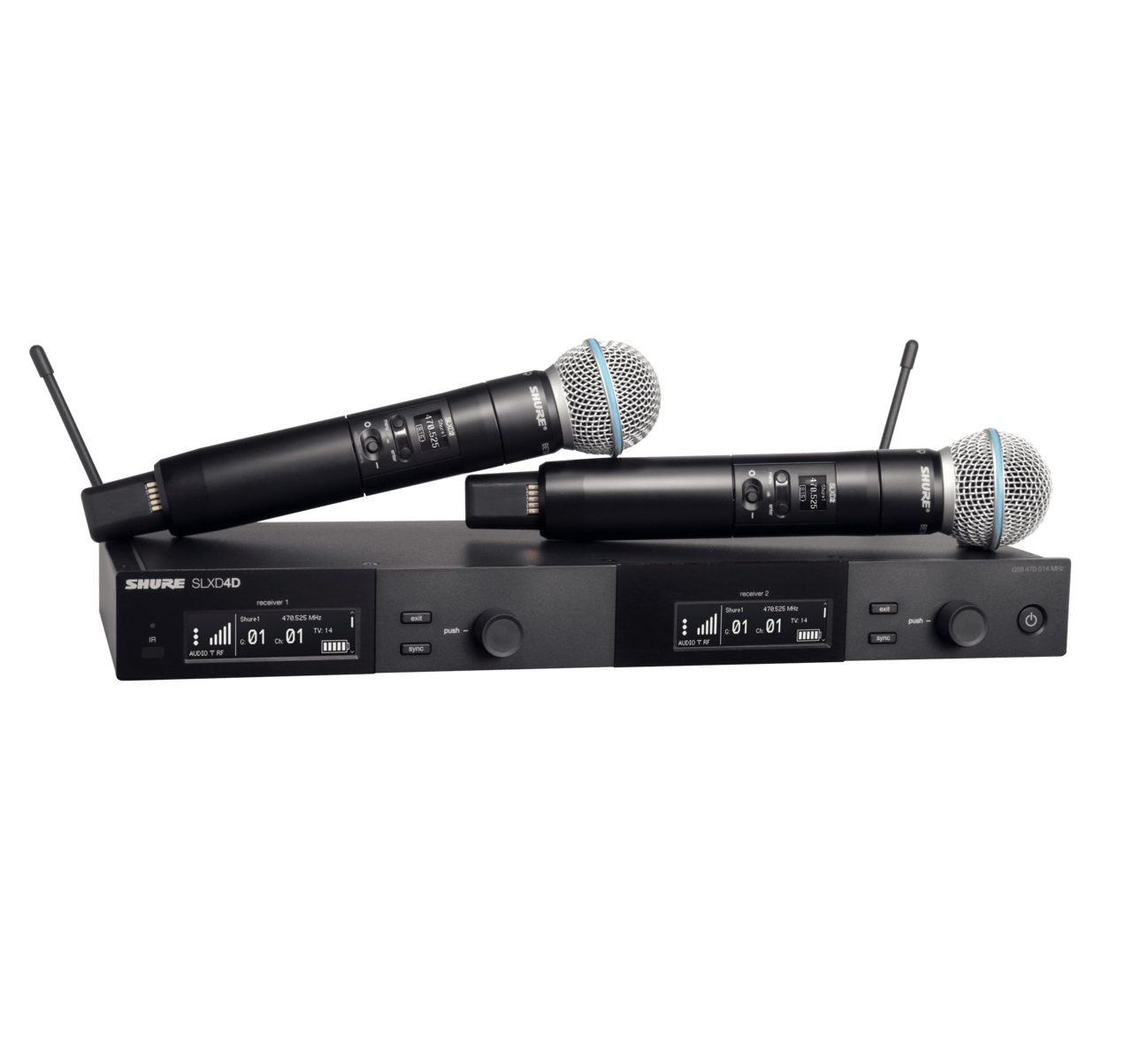 SLXD24DA/B58-H57: Wireless System, Frequency Band Version: H57