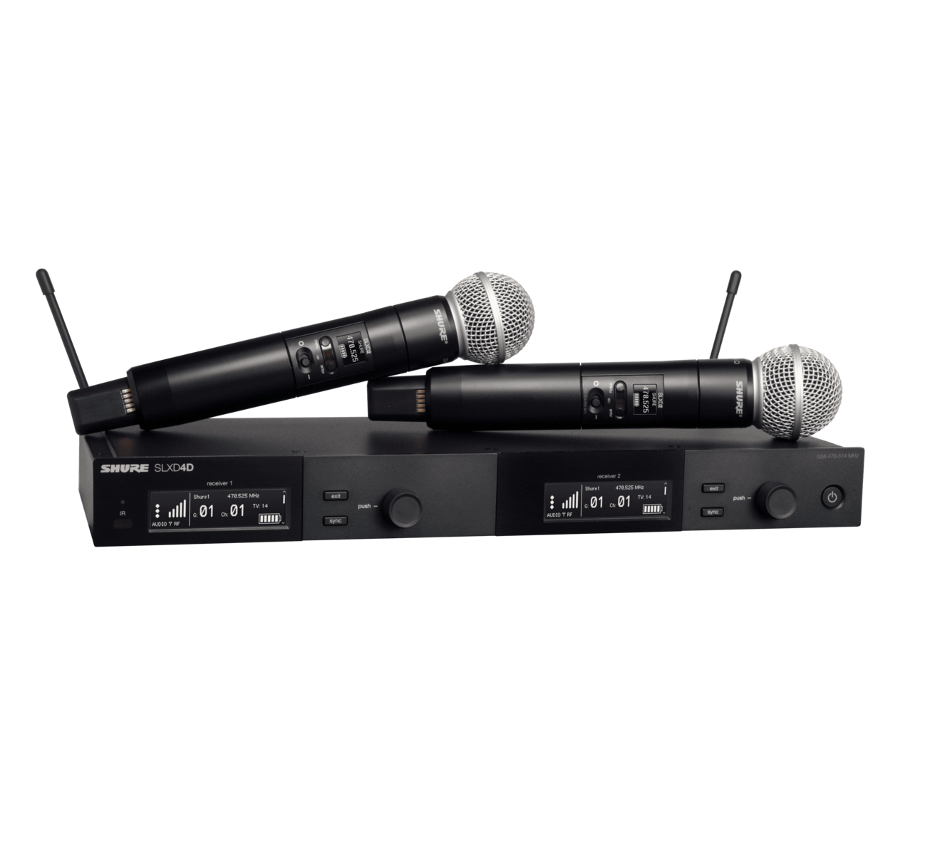 SLXD24DA/SM58-H57: Wireless System, Frequency Band Version: H57