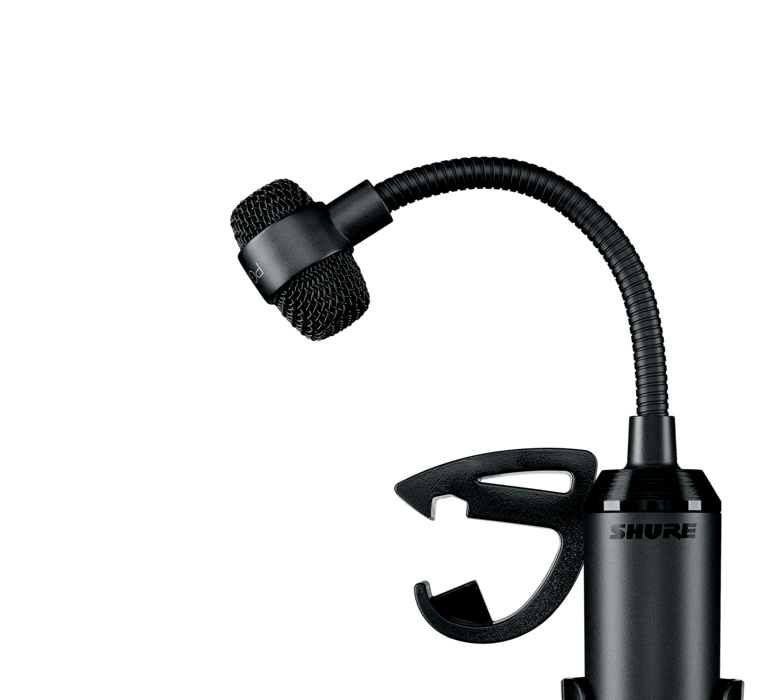 inkl Klemmhalterung und XLR-Kabel Shure PGA56 Dynamisches Snare//Tom-Mikrofon mit schwenkbarer Halterung und Nierencharakteristik