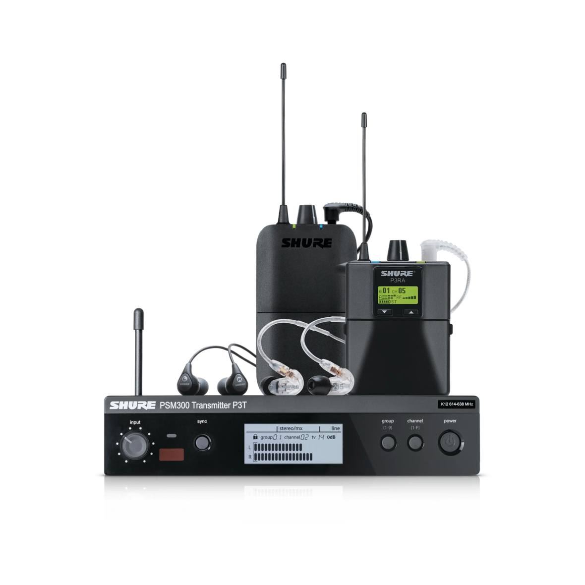 PSM 300 - In-Ear Personal Monitoring System - Shure Middle East and Africa