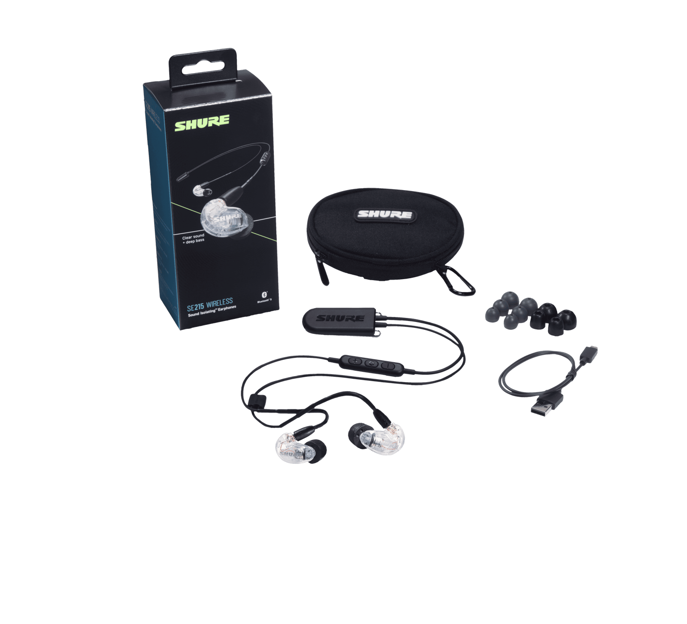 SE215 Wireless - Sound Isolating™ Earphones - Shure Middle East