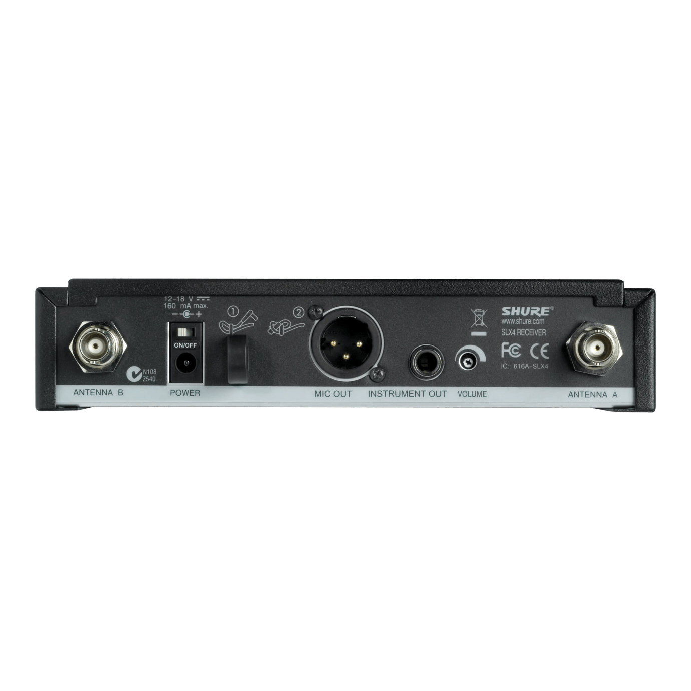 SLX4 - Diversity Receiver - Shure USA
