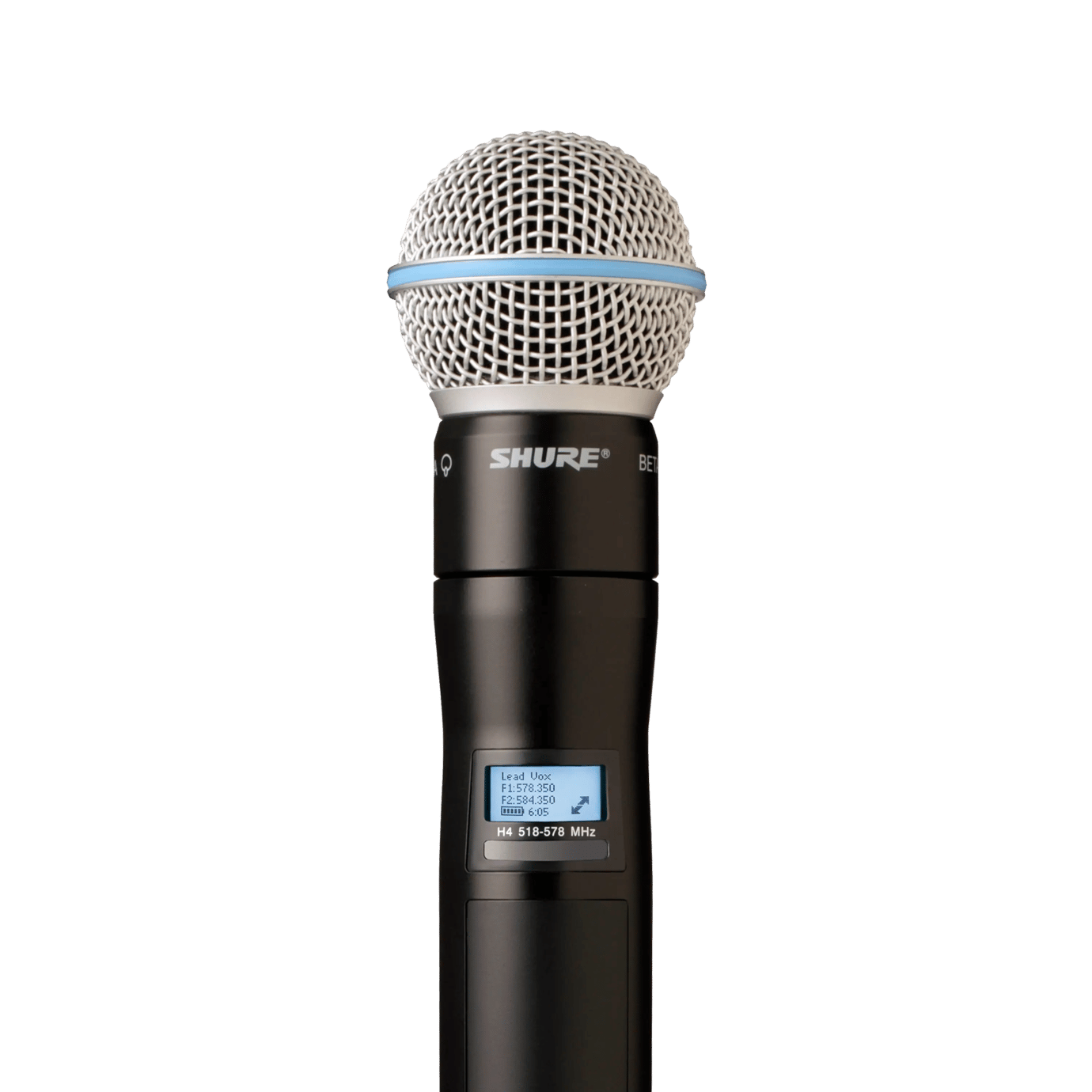 AXT200/BETA58A-Handheld Frequency Diversity Transmitter - Shure USA