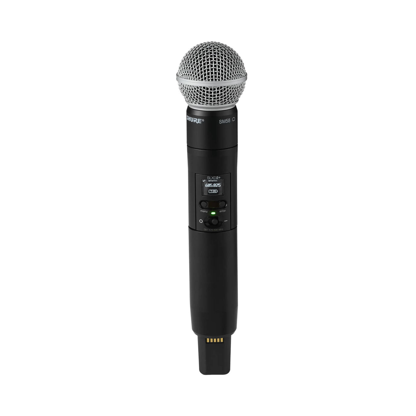 SLXD124Q+ Receiver + Bodypack + Handheld Transmitter + Lavalier