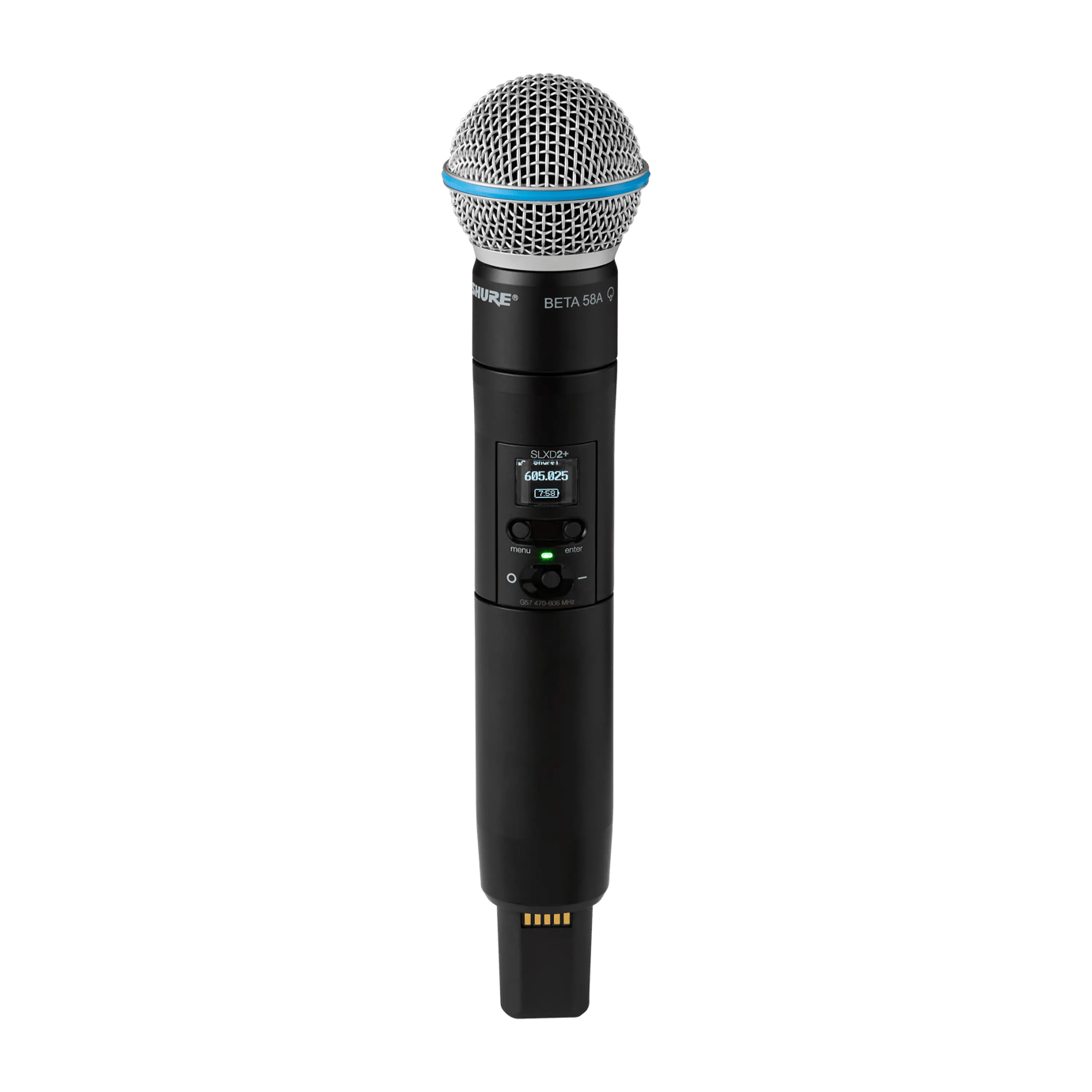 SLXD24D+/B58-Dual Wireless System with 2 SLXD2+/B58 Handheld