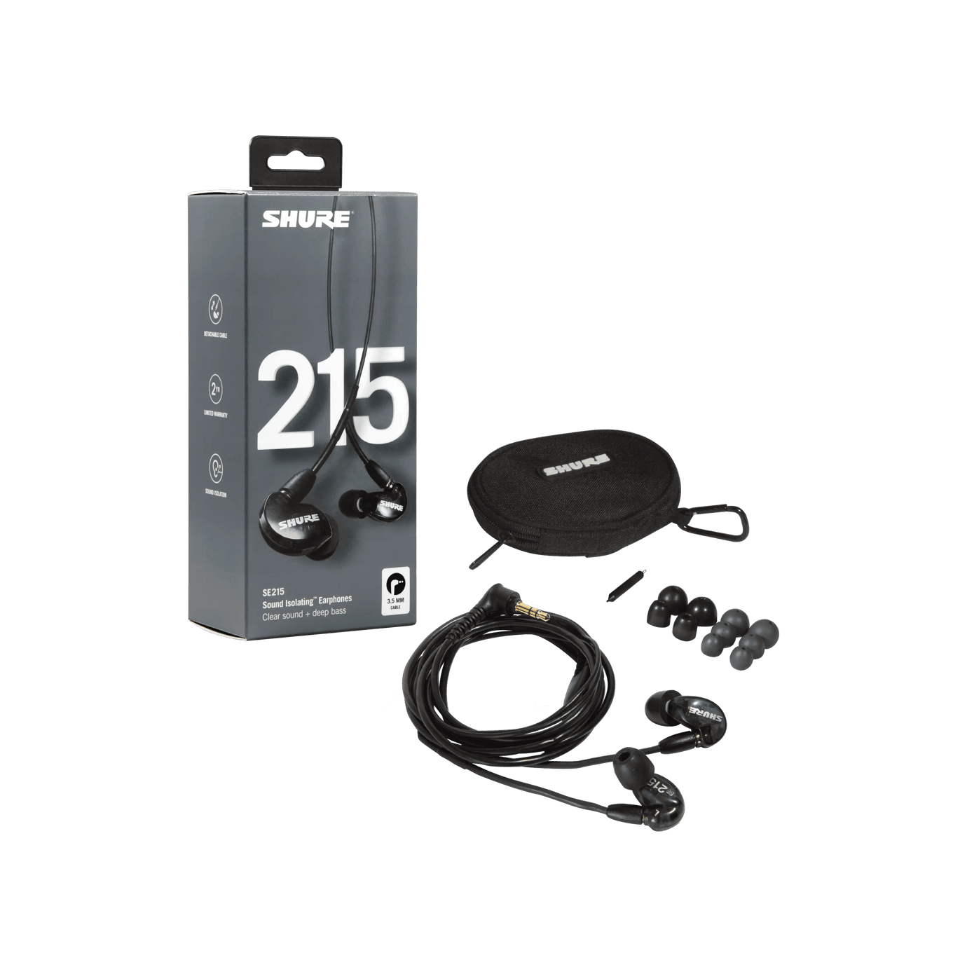 SHURE SE215 WIRELESS イヤフォン SE215 - Professional Sound Isolating™ Earphones - Shure United Kingdom
