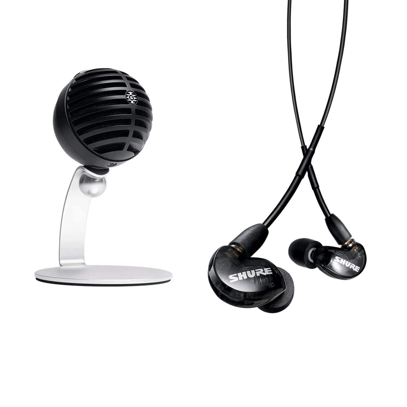 Shure 215 microphone outlet