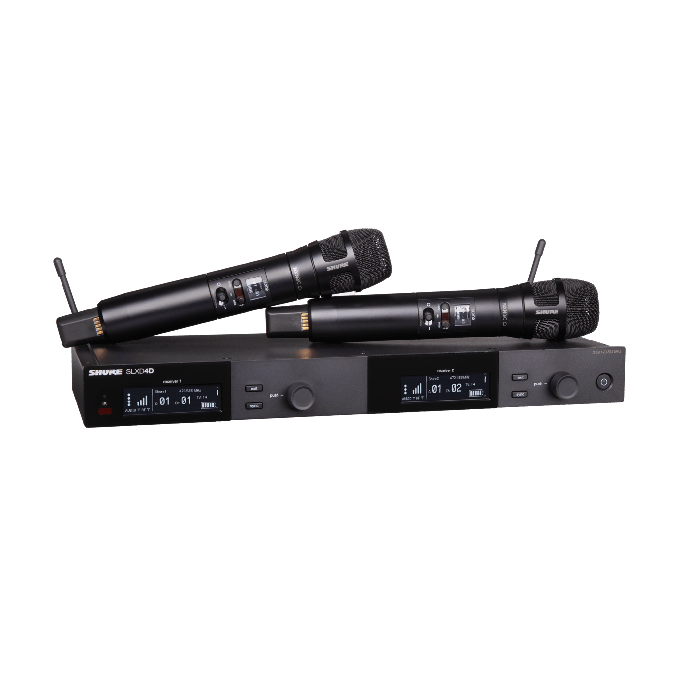 お礼や感謝伝えるプチギフト SLXD24D/N8CB - Dual Wireless System With 2 Nexadyne™ 8/C 配信機器・PA機器・レコーディング機器
