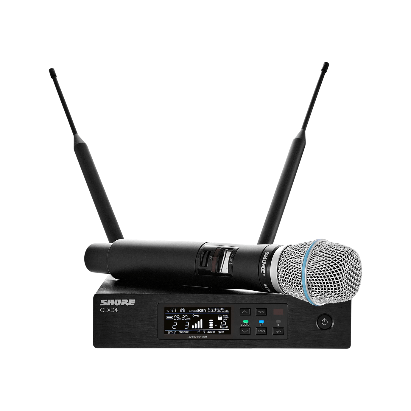 QLXD24/B87A - Wireless System with QLXD2/BETA87A Handheld
