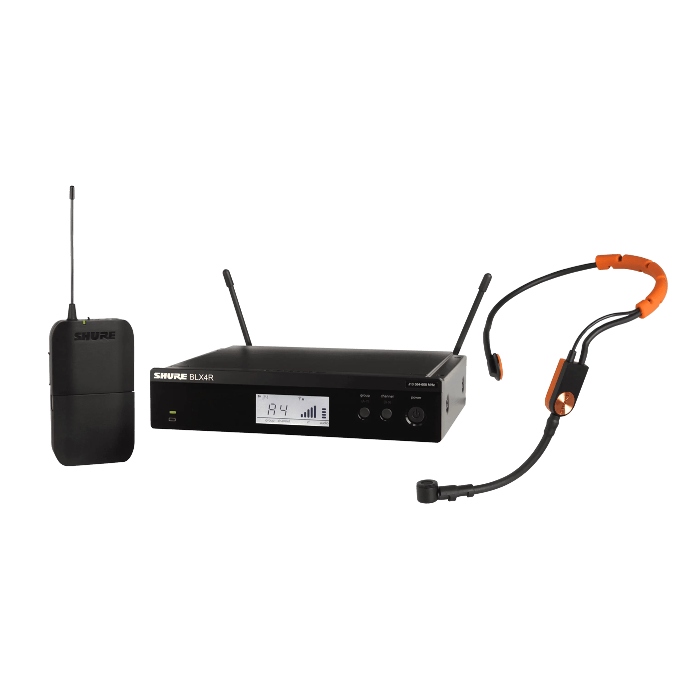 Shure Blx4R Blx1Jb Sm58 Sm31Fh-Tqg 4-Piece Set | eBay
