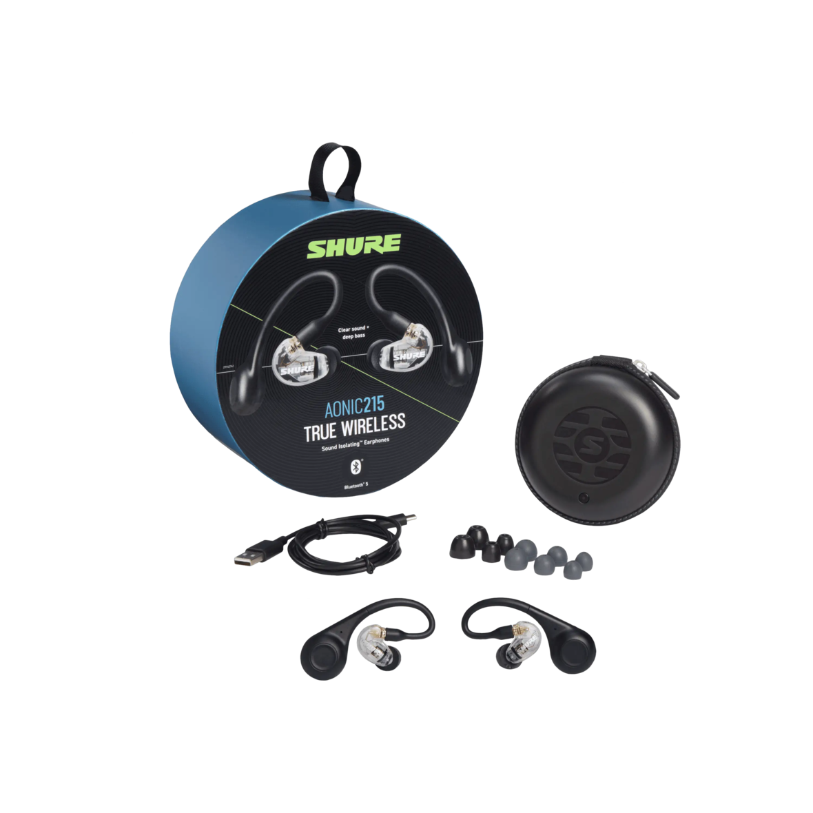 AONIC 215 True Wireless - Sound Isolating™ Earphones - Shure USA