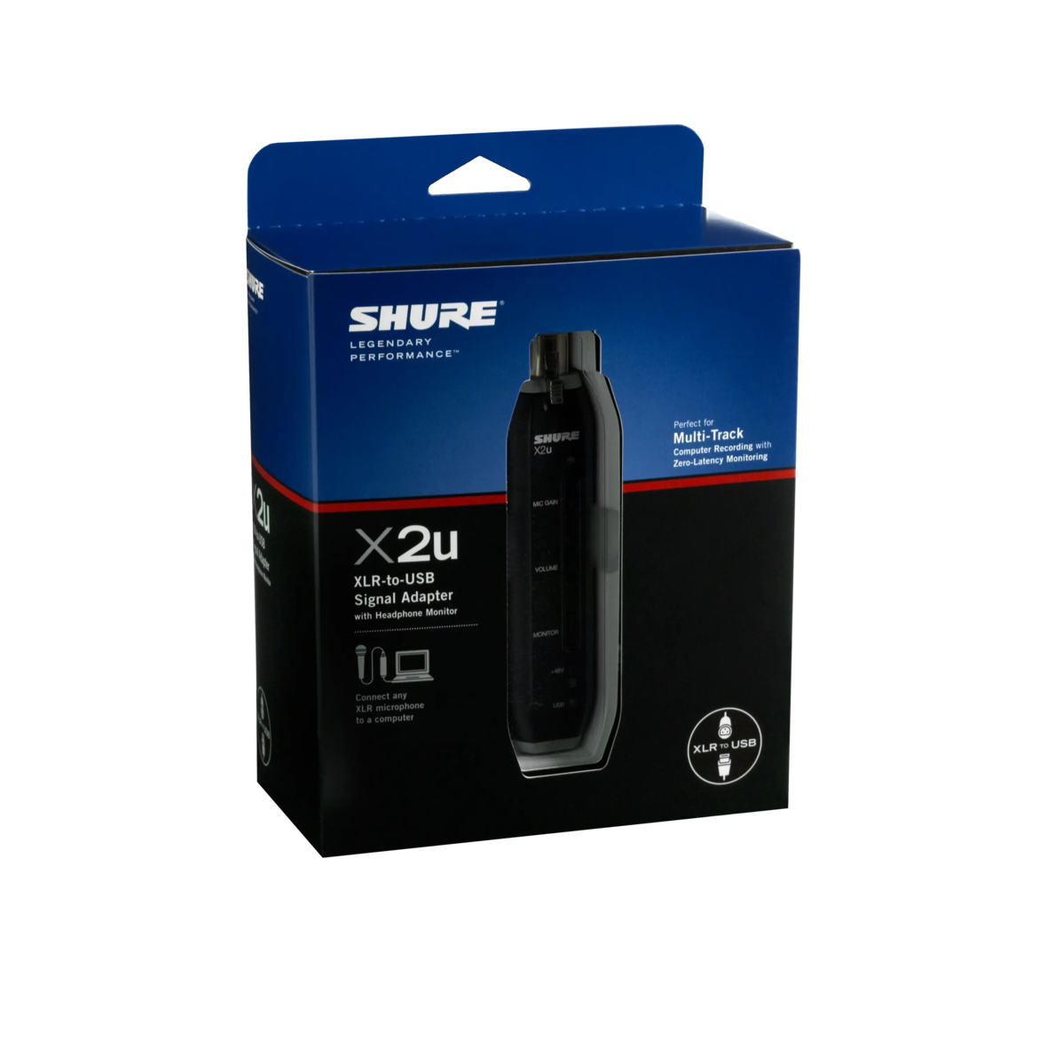 SM7B-MVX2U - SM7B + MVX2U XLR-to-USB Adapter Bundle - Shure USA