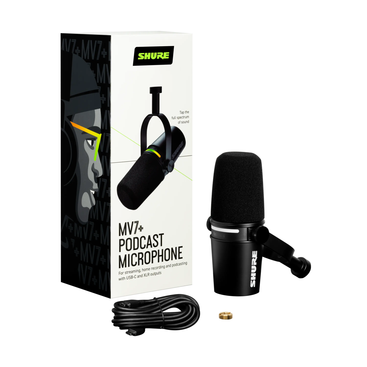 MV7+ - Podcast Microphone - Shure USA