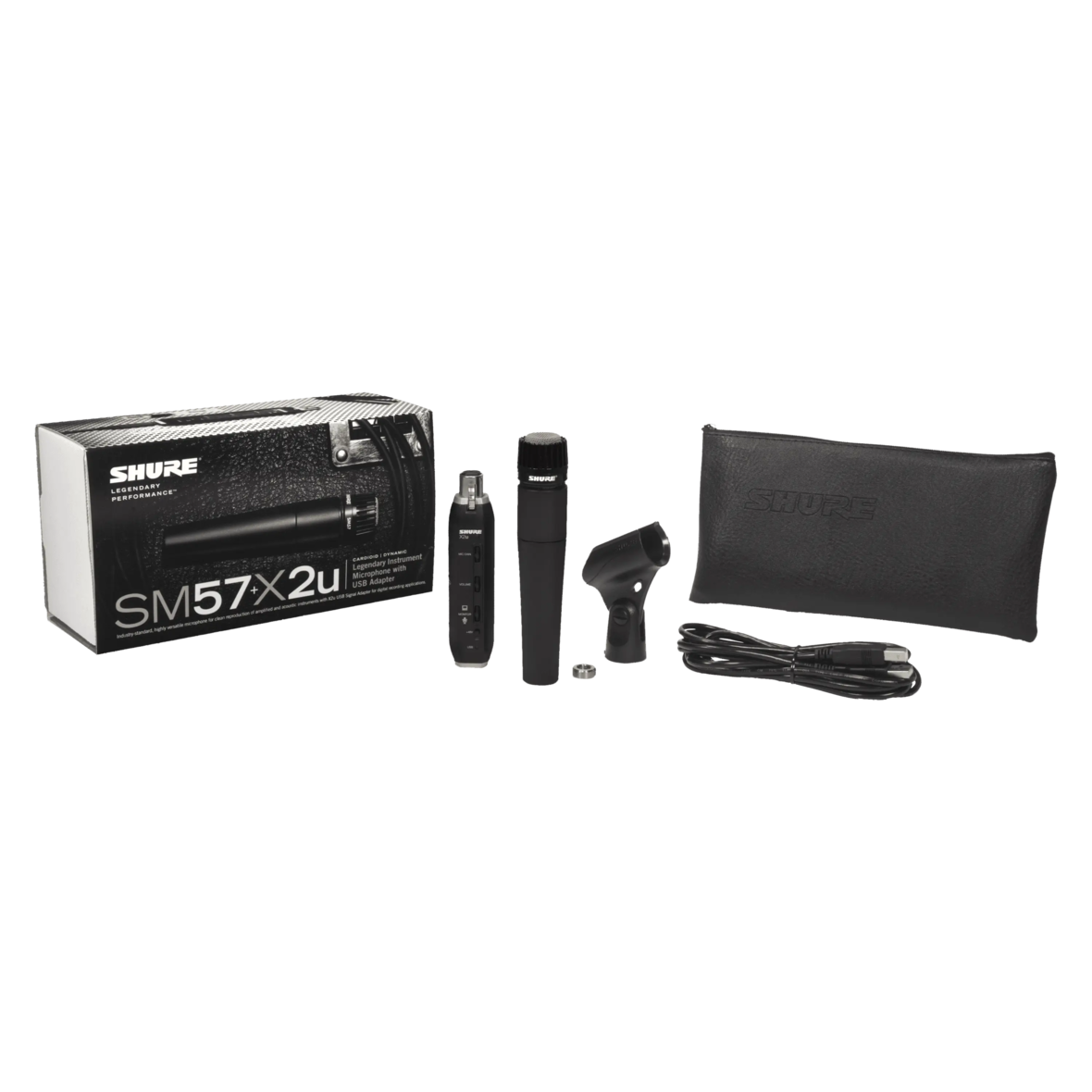 SM57-X2U - SM57+X2u USB Digital Bundle - Shure United Kingdom