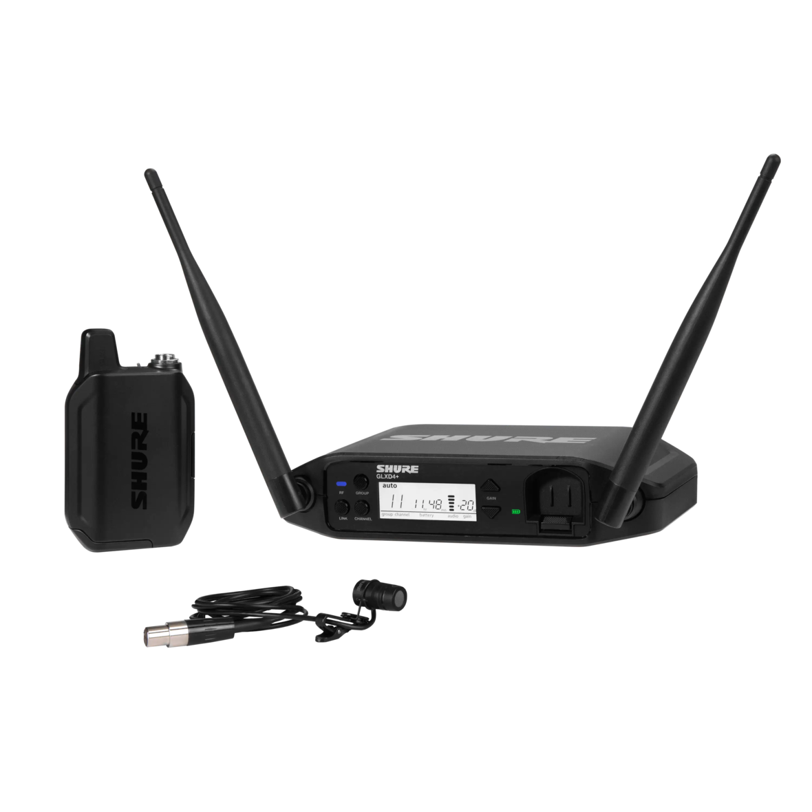 GLXD14+/85 - Digital Wireless Presenter System with WL185 Lavalier