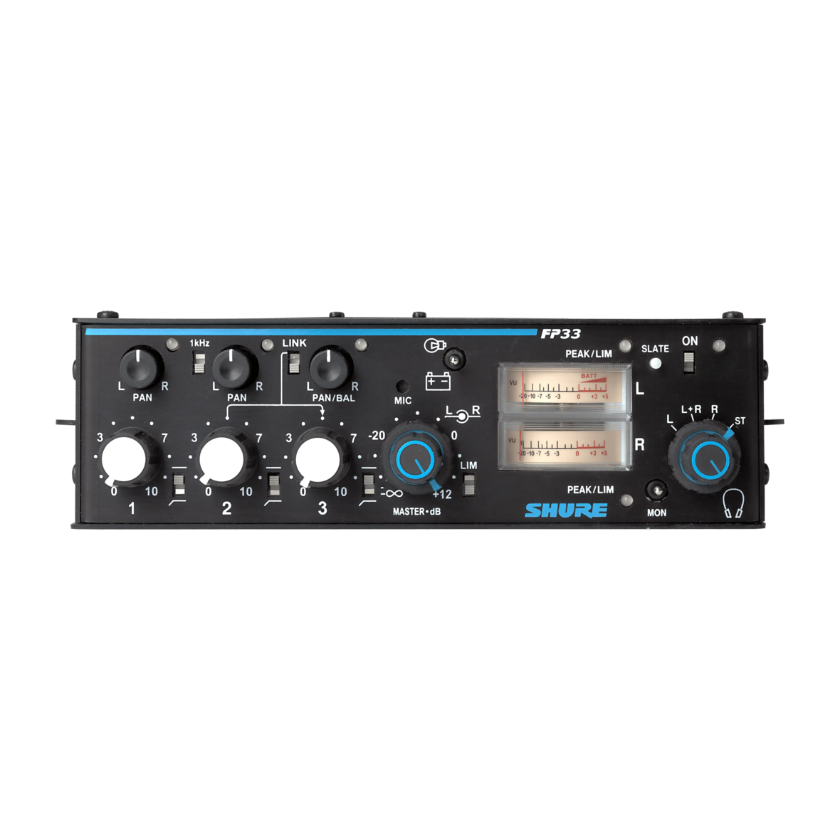FP33 - FP33 Stereo ENG Mixer - Shure Middle East and Africa