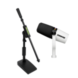 MV7+ and Gator Mini Boom Desktop Stand-MV7+ XLR/USB Speech
