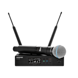 QLXD24/B58 - System with QLXD2/BETA58A Handheld Transmitter