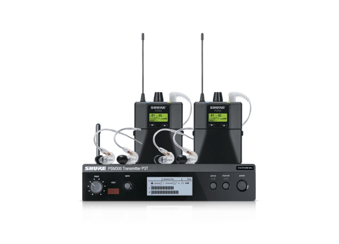 PSM 300 - In-Ear Personal Monitoring System - Shure USA PSM 300 - In-Ear Personal Monitoring System - Shure USA