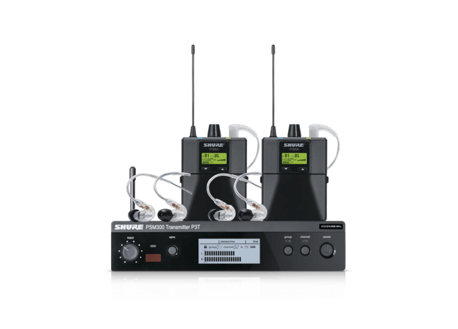 P3T - P3T PSM®300 Wireless Transmitter - Shure United Kingdom