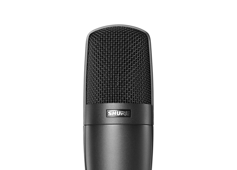 KSM32 - Cardioid Condenser Microphone (Charcoal or Champagne) - Shure Asia Pacific