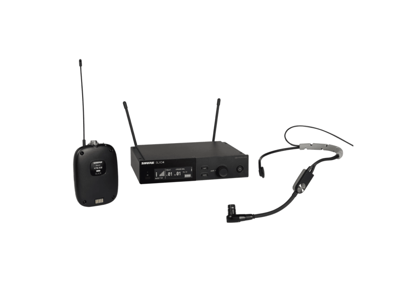 SLXD14/SM35 - Wireless System with SLXD1 Bodypack Transmitter and SM35 Headset Microphone - Shure Asia Pacific