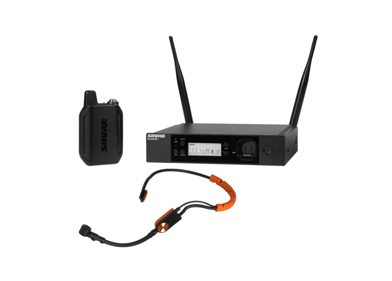 GLXD14R+/SM31 - Digital Wireless Rack System with SM31 Headset Microphone - Shure Asia Pacific