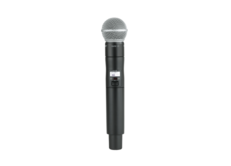 ULXD2/SM58 - Digital Handheld Transmitter with SM58 Capsule - Shure Asia Pacific