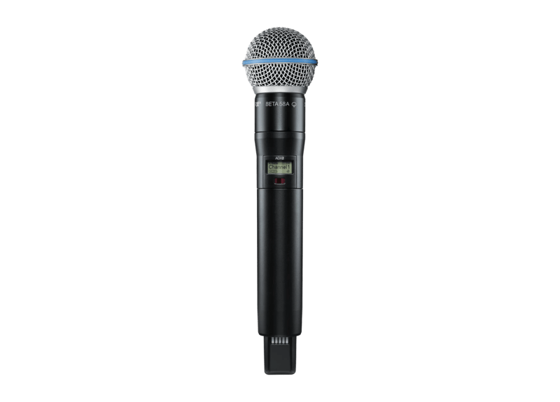 ADX2/B58 - Handheld Wireless Microphone Transmitter - Shure Middle East and Africa