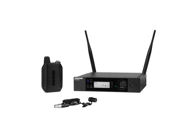 GLXD14R+/85 - Digital Wireless Rack System with WL185 Lavalier Microphone - Shure Asia Pacific