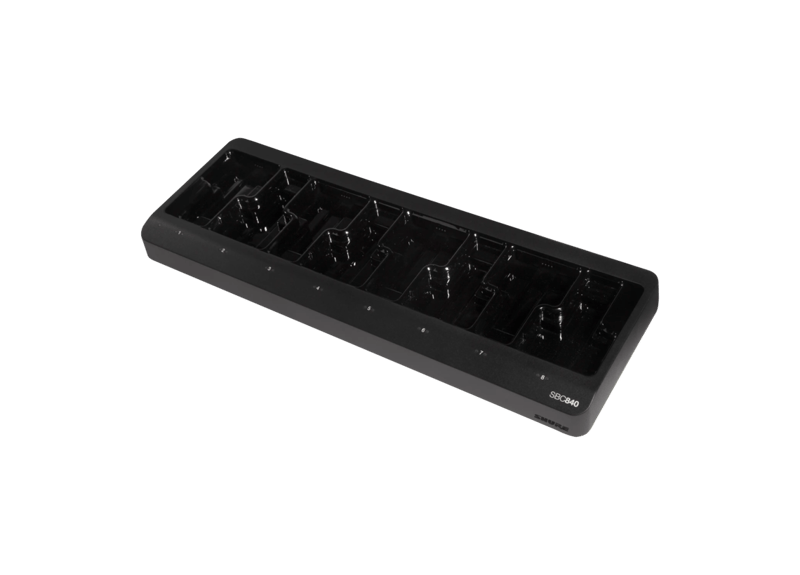 SBC840 - Eight-bay networked charger - Shure USA