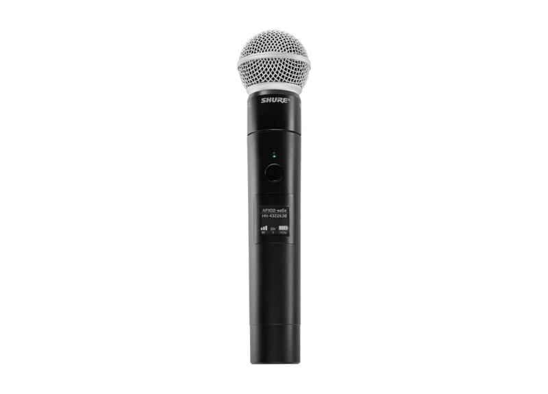 MXW2X/SM58 - Handheld Transmitter with SM58 Capsule - Shure USA