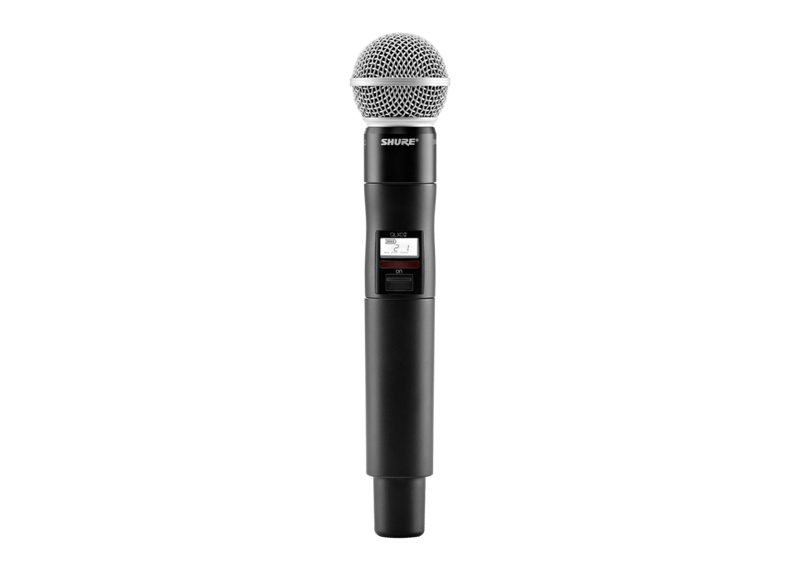 QLXD2/SM58 - Handheld Transmitter with SM58 Capsule - Shure USA