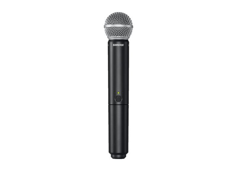 BLX2/SM58 - Handheld transmitter with SM58 capsule - Shure Asia Pacific