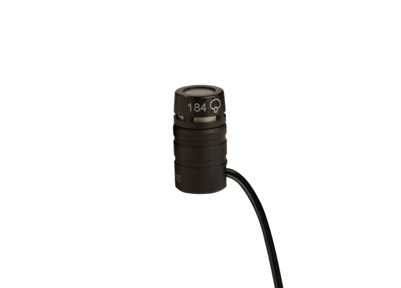 WL184 - Supercardioid TQG Lavalier Microphone - Shure Asia Pacific