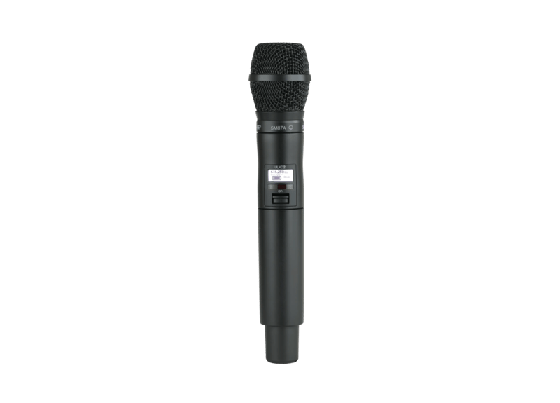 ULXD2/SM87 - Digital Handheld Transmitter with SM87 Capsule - Shure Asia Pacific