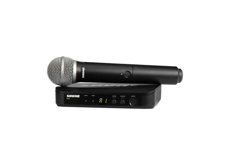 BLX24/PG58 - Wireless Vocal System with PG58 - Shure USA
