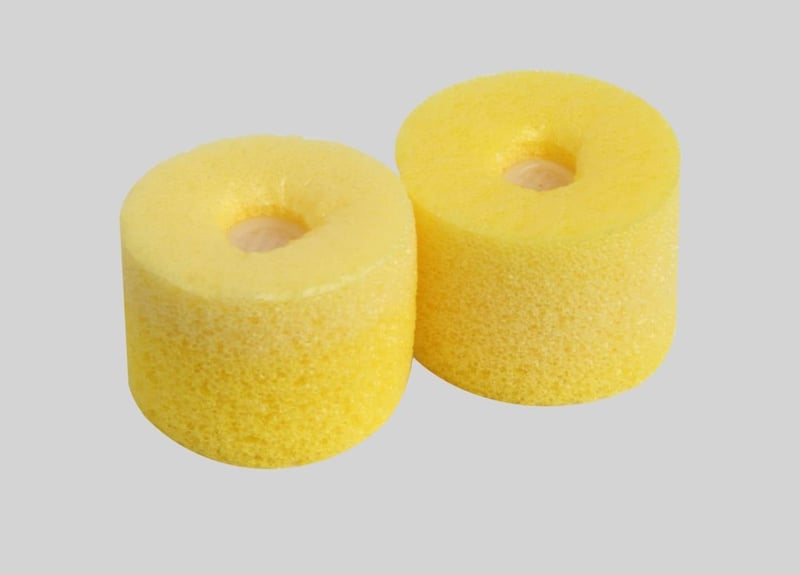 EAYLF1 - Yellow Foam Sleeves