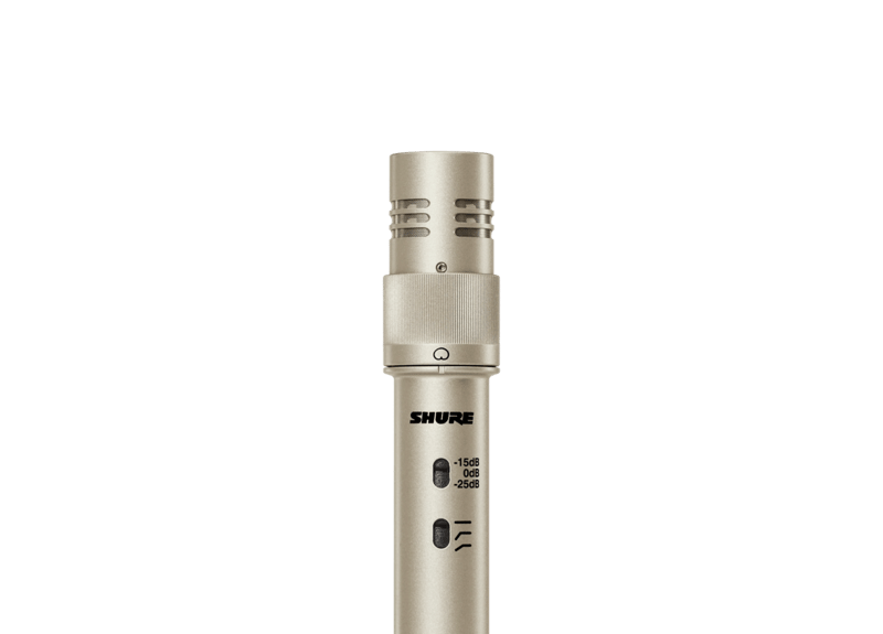 KSM141 - Dual Pattern Instrument Microphone - Shure USA