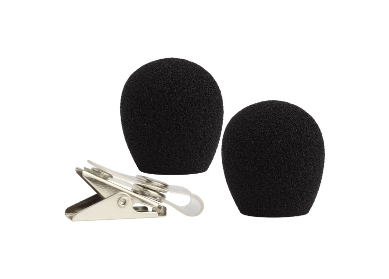 RK318WS - Headset Microphone Windscreen and Clothing Clip - Shure USA