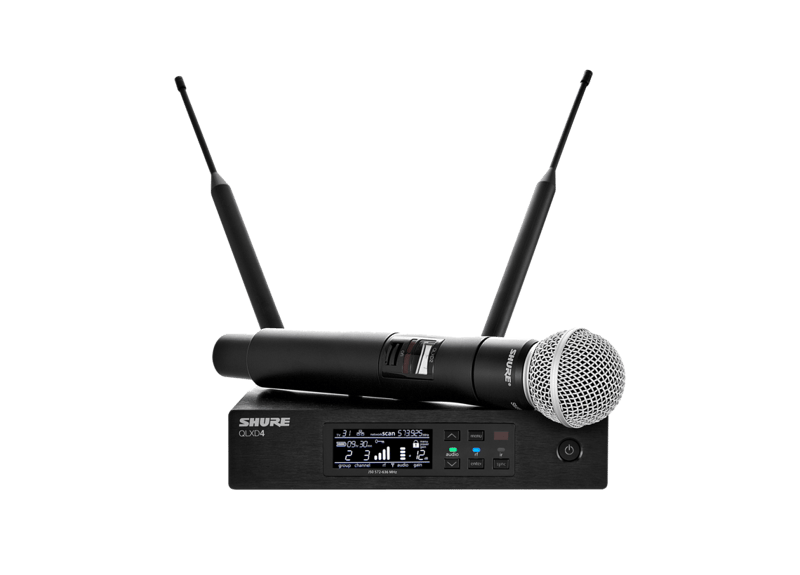 QLXD24/SM58 - System with QLXD2/SM58 Handheld Transmitter - Shure USA