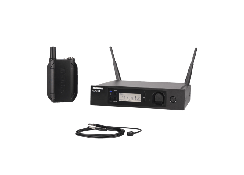 GLXD14R/WL93 - GLX-D Advanced Digital Wireless Presenter System with WL93 Lavalier Microphone - Shure Asia Pacific