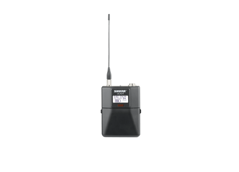 ULXD1 - Digital Bodypack Transmitter - Shure USA