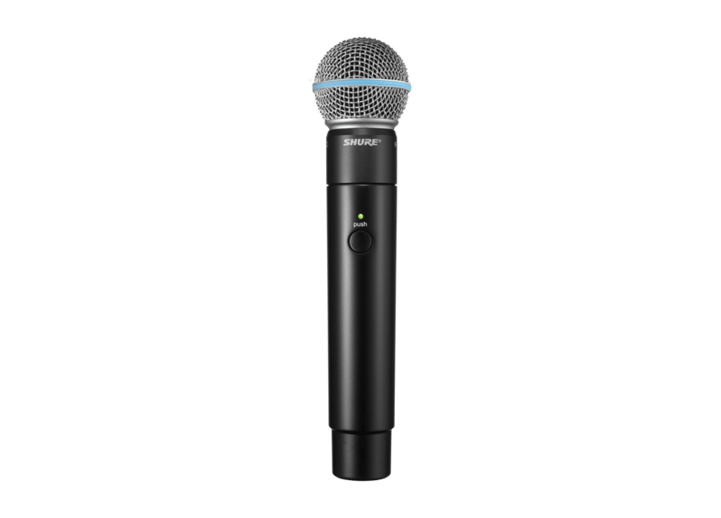 MXW2/BETA58 - Handheld Transmitter with Beta 58A Capsule - Shure Asia Pacific