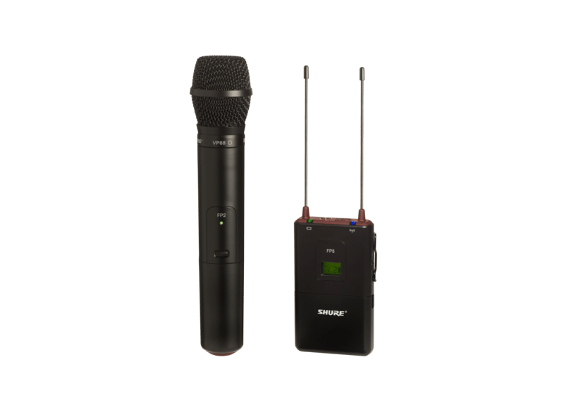 FP25/VP68 - Handheld Wireless System - Shure Asia Pacific
