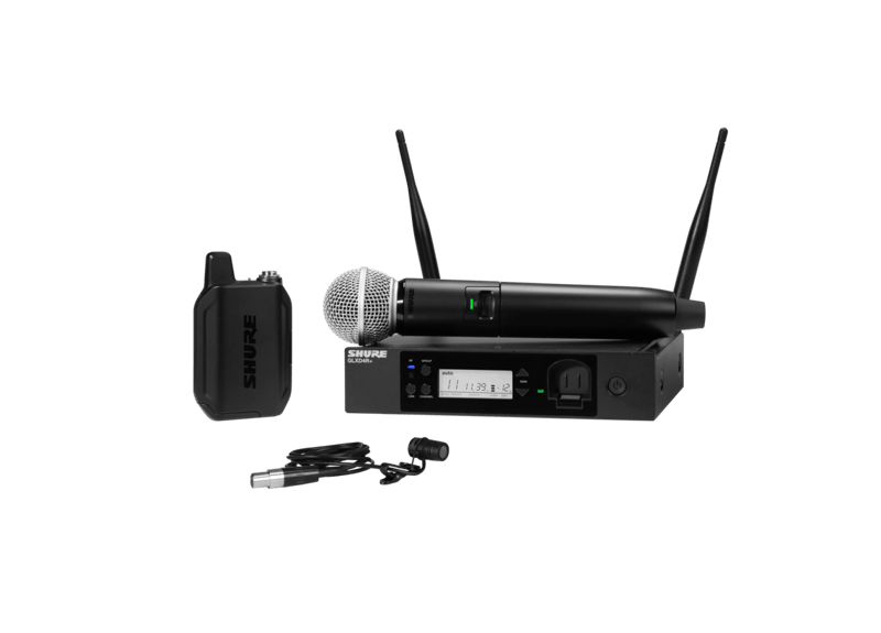 GLXD124R+/85 - Digital Wireless Combo System - Shure Asia Pacific